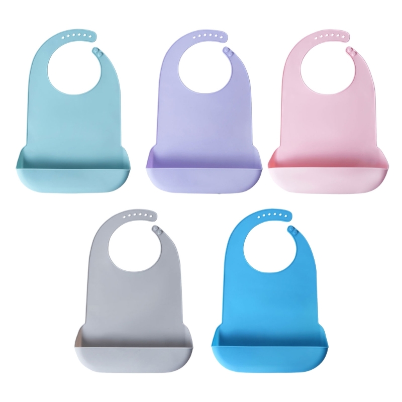 Waterproof Baby Bibs Silicone - Thực phẩm cấp silicone dành cho