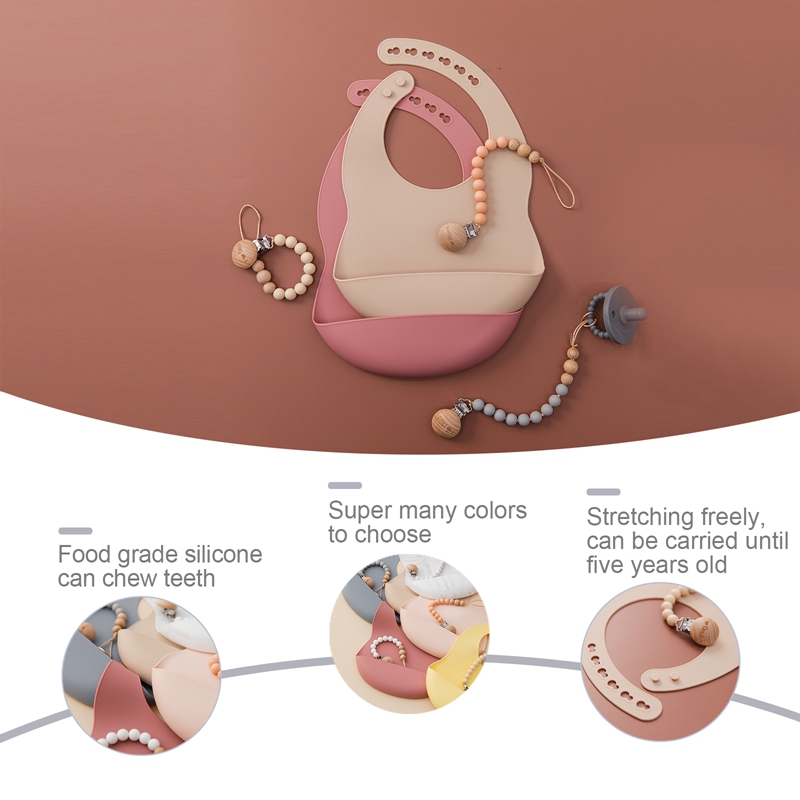0-3 Years Baby Bib BPA Free Si - đánh giá và giá Waterproof Baby Bibs Silicone