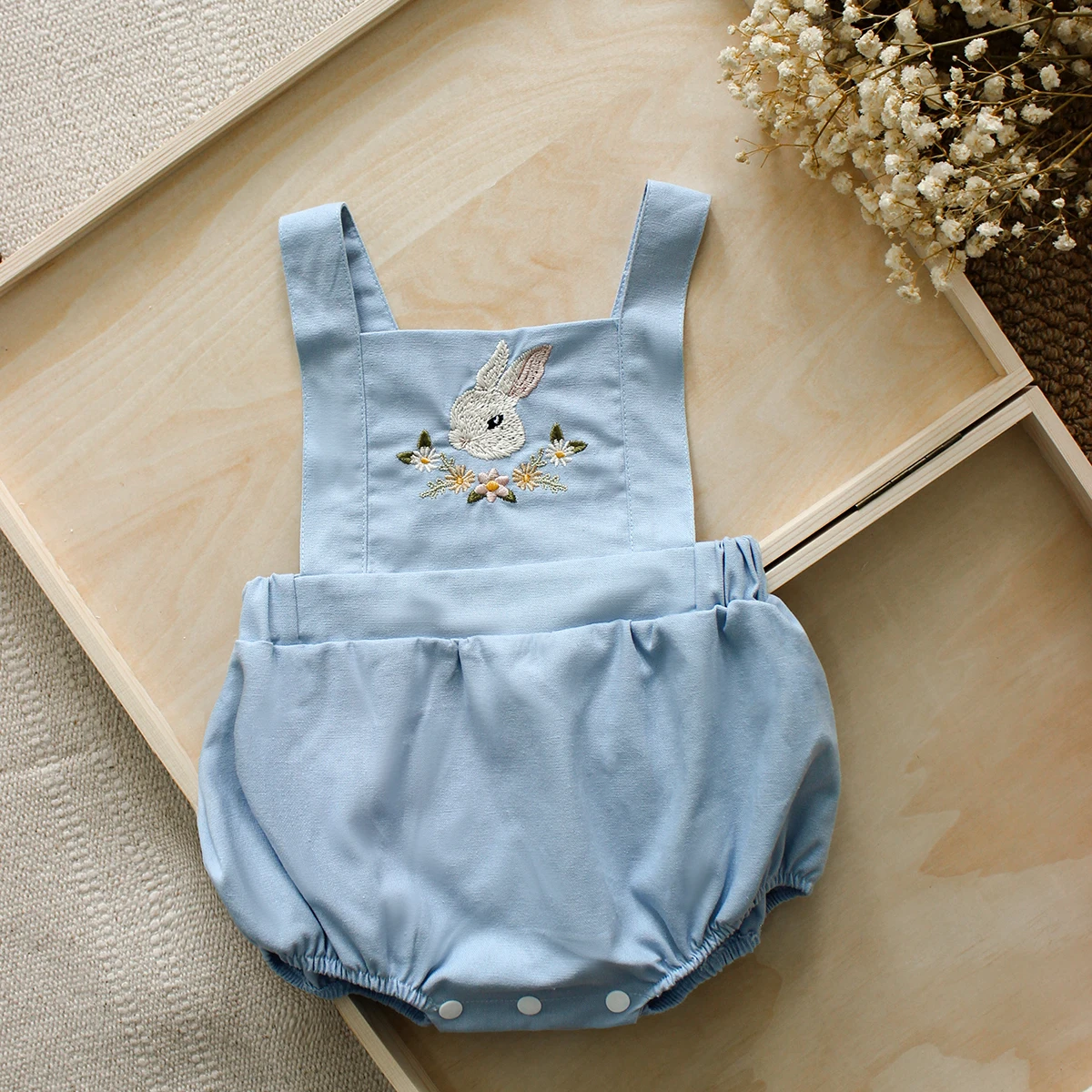 Summer Newborn Baby Girls Romp - đánh giá và giá Baby Summer Linen Sleeveless Jumpsuit