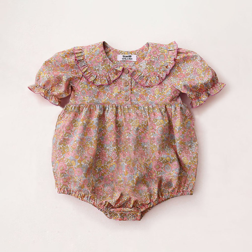 Summer Newborn Infant One-Piec - đánh giá và giá Newborn Baby Girl Romper Floral