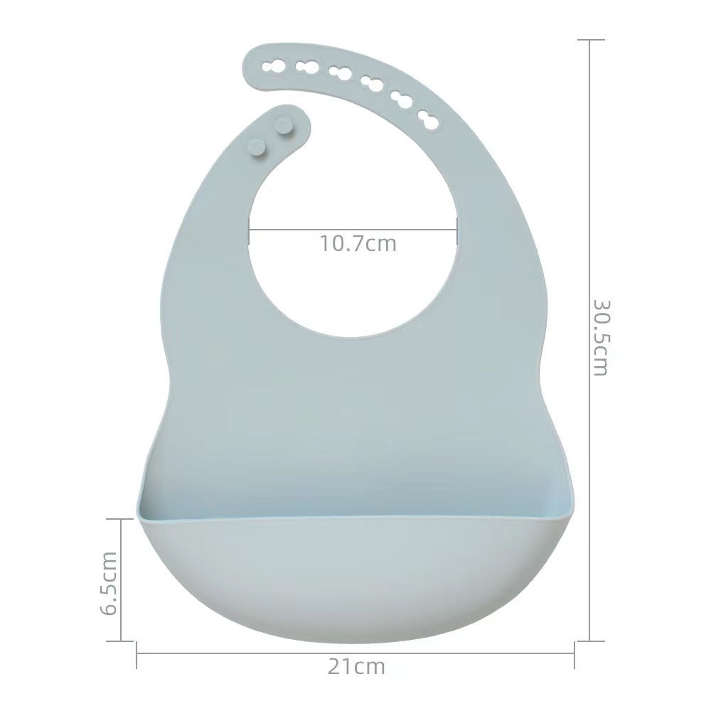 Baby Silicone Tray Bib Waterpr - đánh giá và giá Waterproof Baby Bibs Silicone