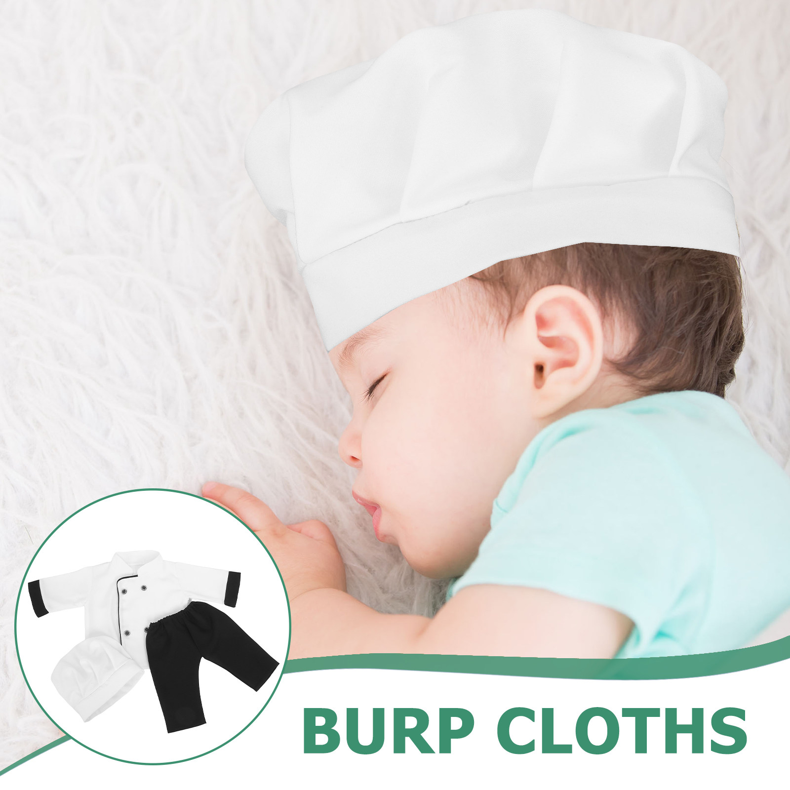 1Set Infant Chef Costume for B - đánh giá và giá Infant Photography Props Outfit