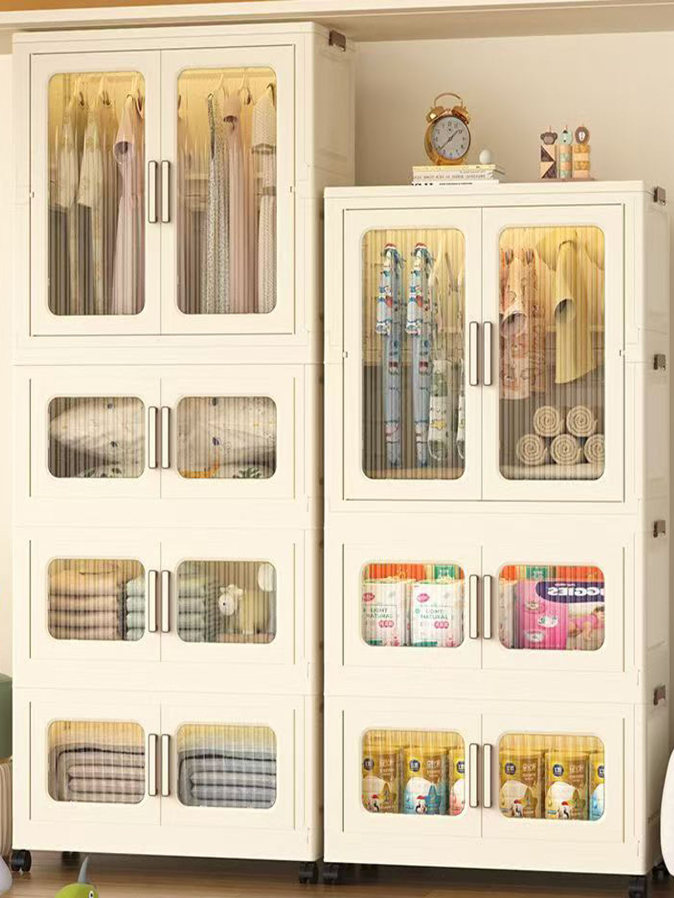Folding storage cabinet home c - đánh giá và giá Baby Clothes
