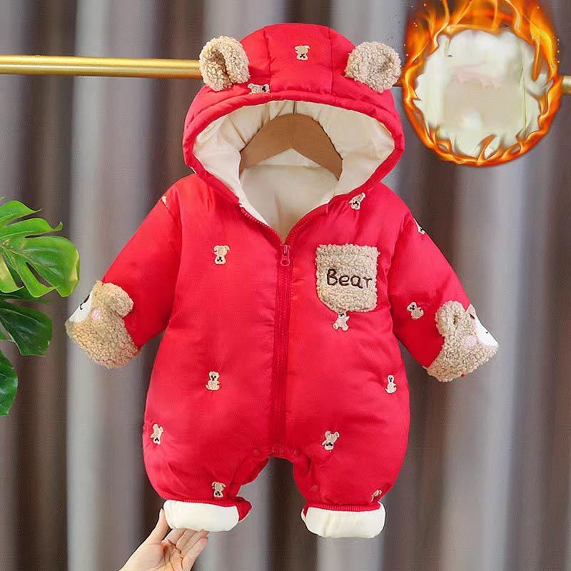 Winter Newborn Baby Romper Thi - đánh giá và giá Cotton Baby Onesies Zipper