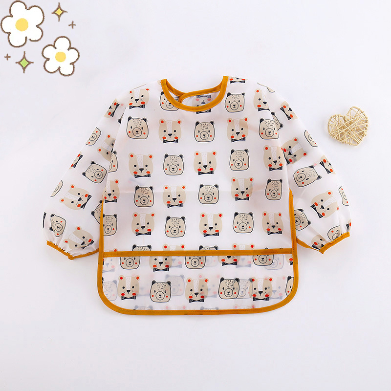 Silicone Cho Bé Hoạt Hình Yếm  - đánh giá và giá Waterproof Baby Bibs Silicone