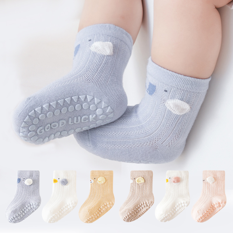 3 Pairs Cartoon Baby Floor Soc - đánh giá và giá Unisex Baby Socks Non Slip