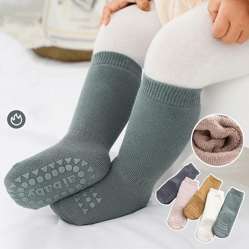 Thickened Kids Floor Socks Tod - đánh giá và giá Unisex Baby Socks Non Slip