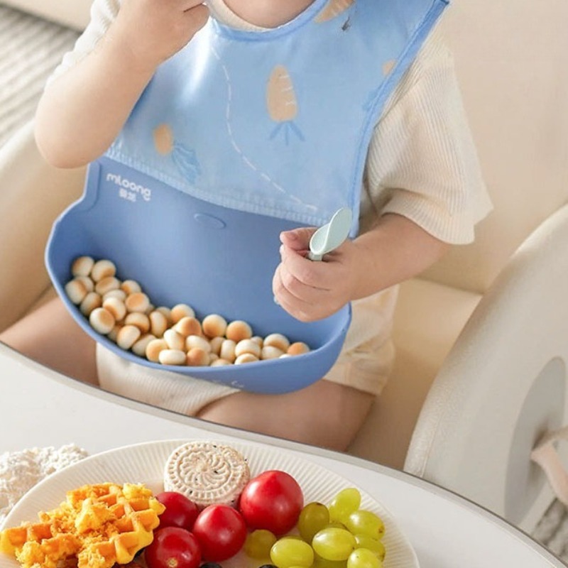 Children's Waterproof Bib Baby - đánh giá và giá Waterproof Baby Bibs Silicone