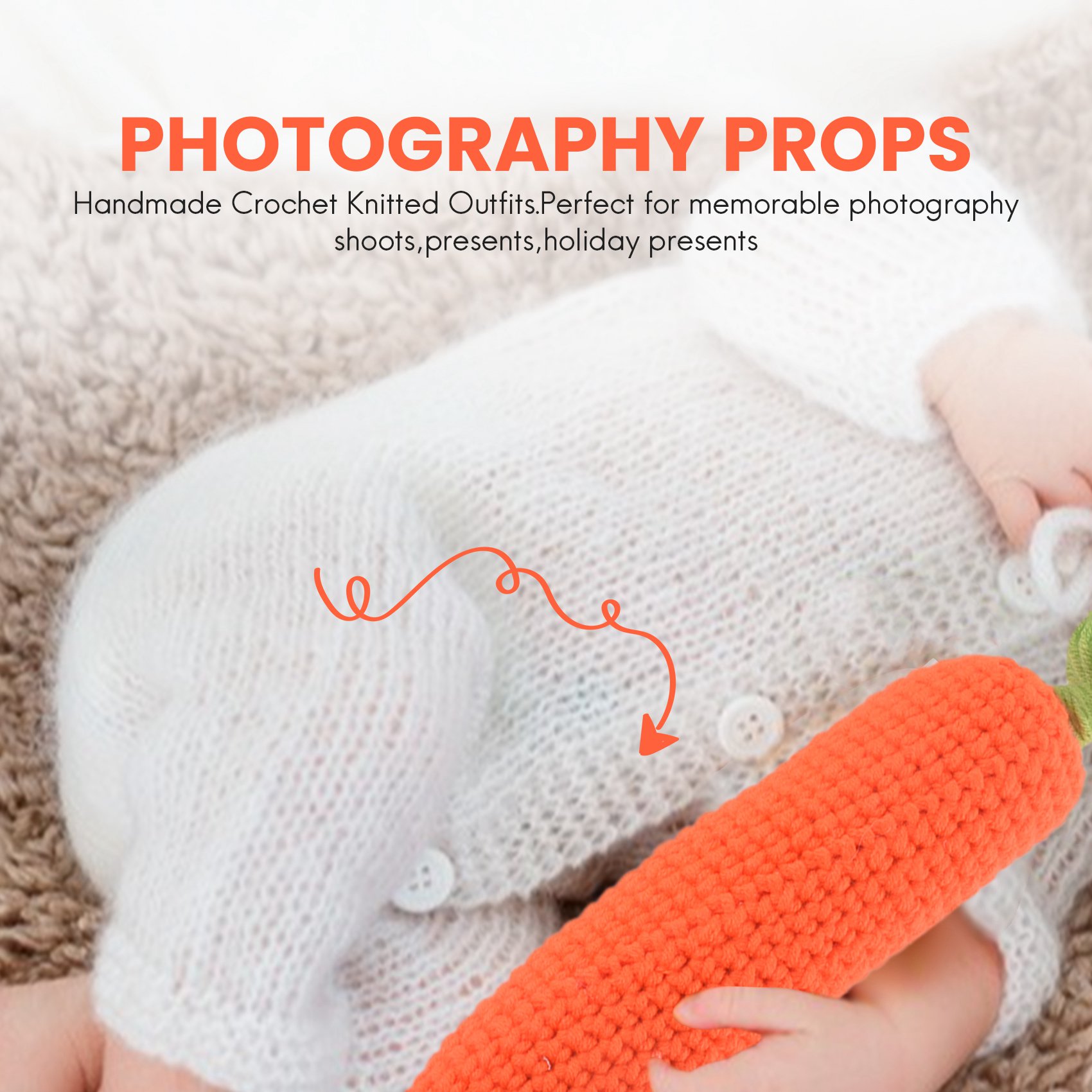 ABJA-Newborn Baby Photography  - đánh giá và giá Infant Photography Props Outfit