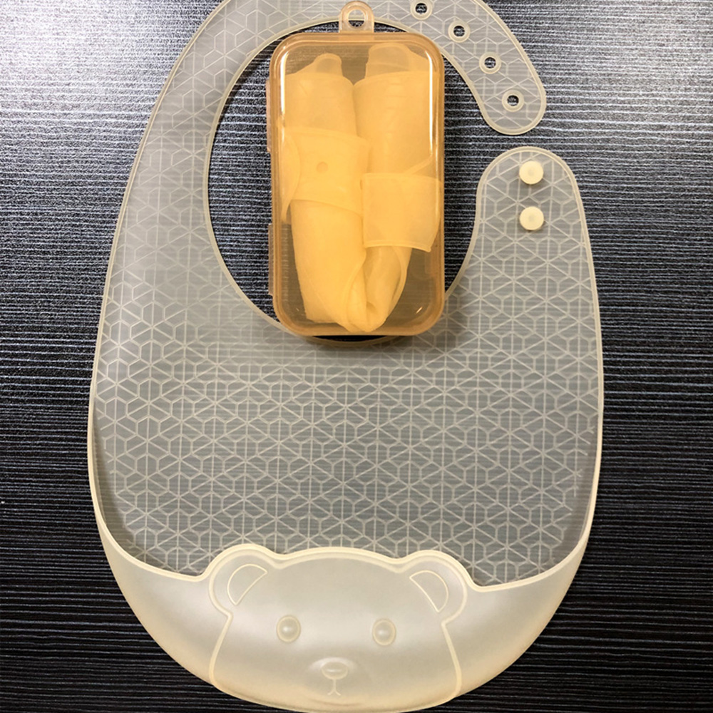 Baby eating bib, complementary - đánh giá và giá Waterproof Baby Bibs Silicone