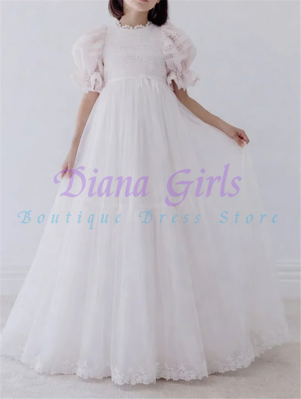 Elegant Flower Girl Dress Pink - đánh giá và giá Toddler Girl Tulle Party Dress