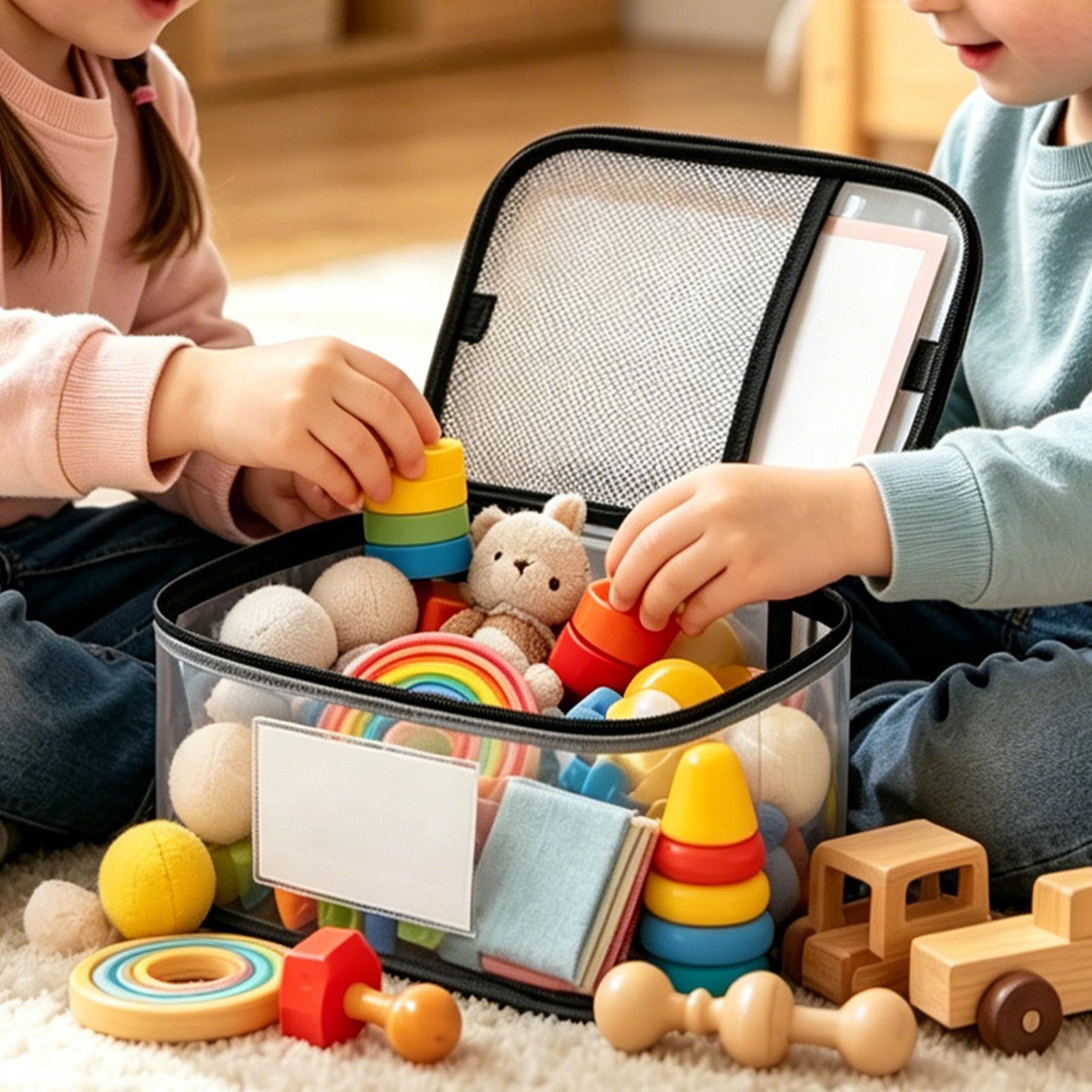 Toy Bags For Storage 6 Pieces  - đánh giá và giá Nursery