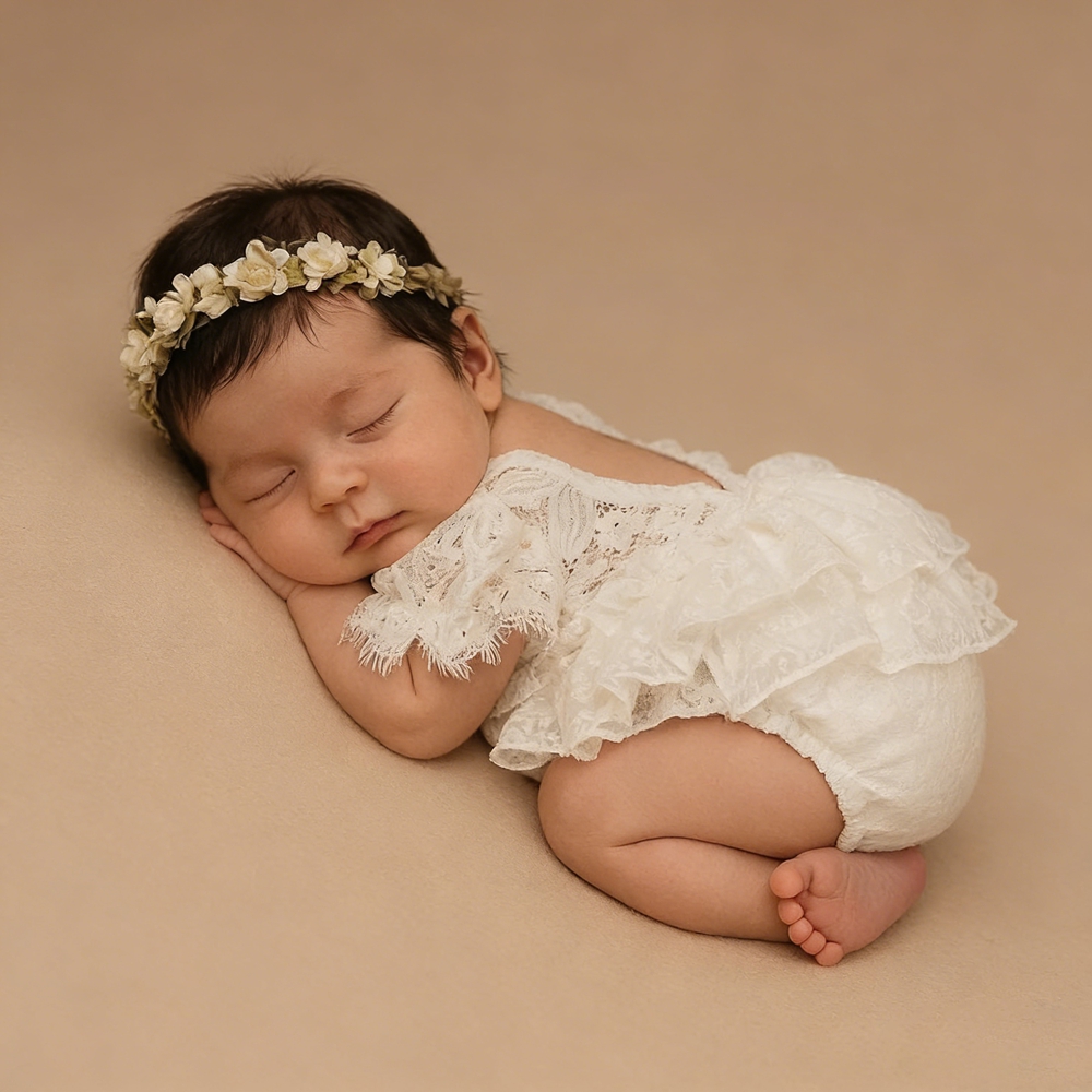 Newborn Photography Outfit Gir - đánh giá và giá Newborn Baby Girl Romper Floral
