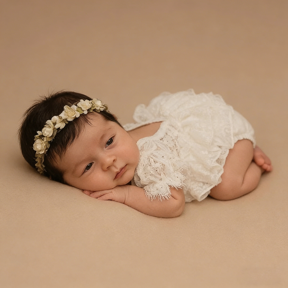 Newborn Photography Outfit Gir - đánh giá và giá Newborn Baby Girl Romper Floral