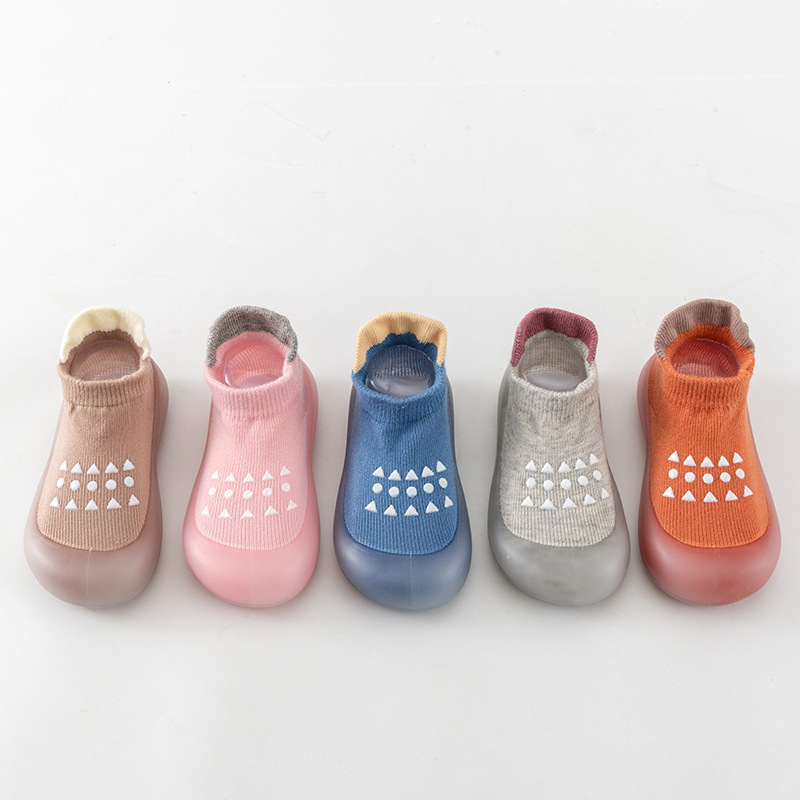 Baby Floor Shoes Blue and Pink - đánh giá và giá Unisex Baby Socks Non Slip