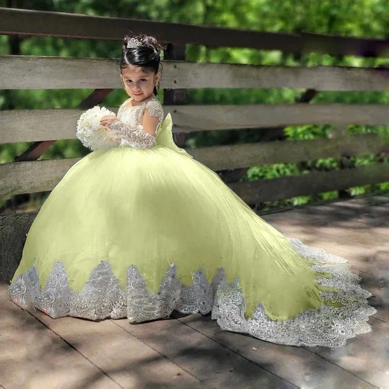 JDY Custom Made Princess Flowe - đánh giá và giá Toddler Girl Tulle Party Dress