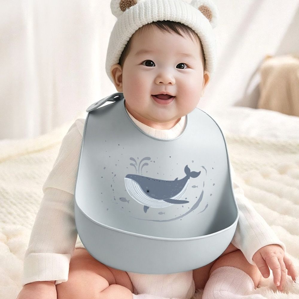 Soft Silicone Baby Bibs Waterp - đánh giá và giá Waterproof Baby Bibs Silicone