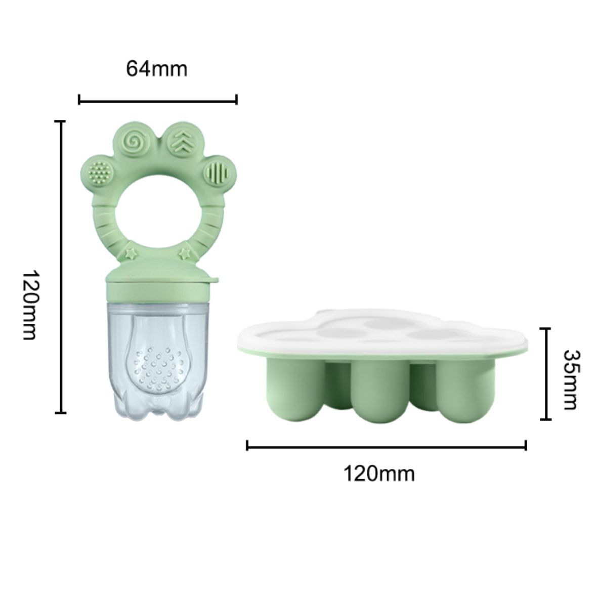 Baby Fruit Food Feeder & Freez - đánh giá và giá Feeding