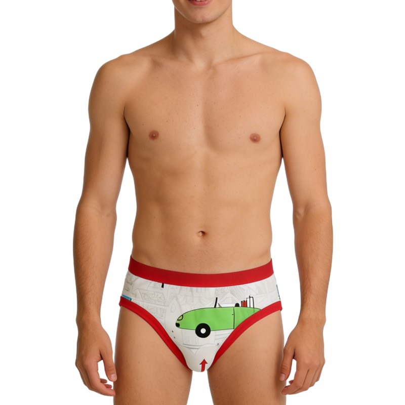 Man's Cute Cartoon Pattern Bri - đánh giá và giá Diapering
