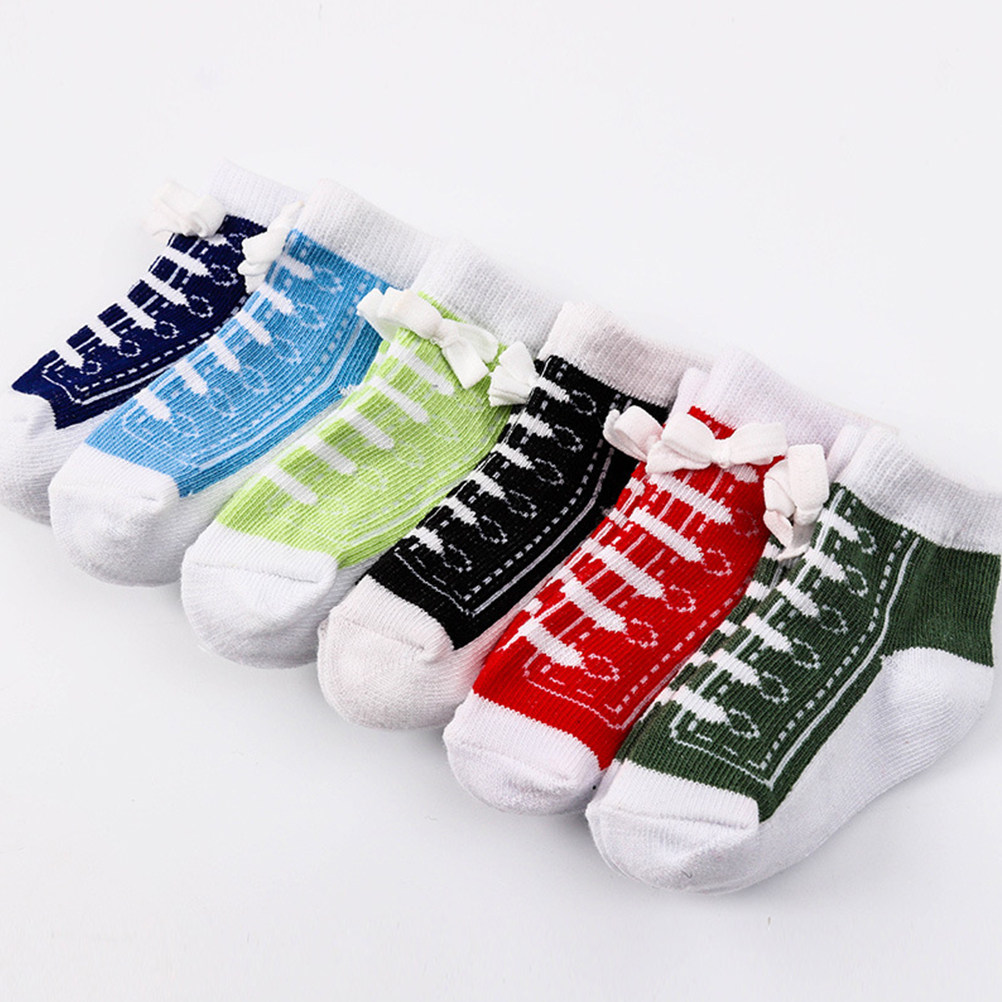 6Pairs Cotton Baby Socks Creat - đánh giá và giá Unisex Baby Socks Non Slip