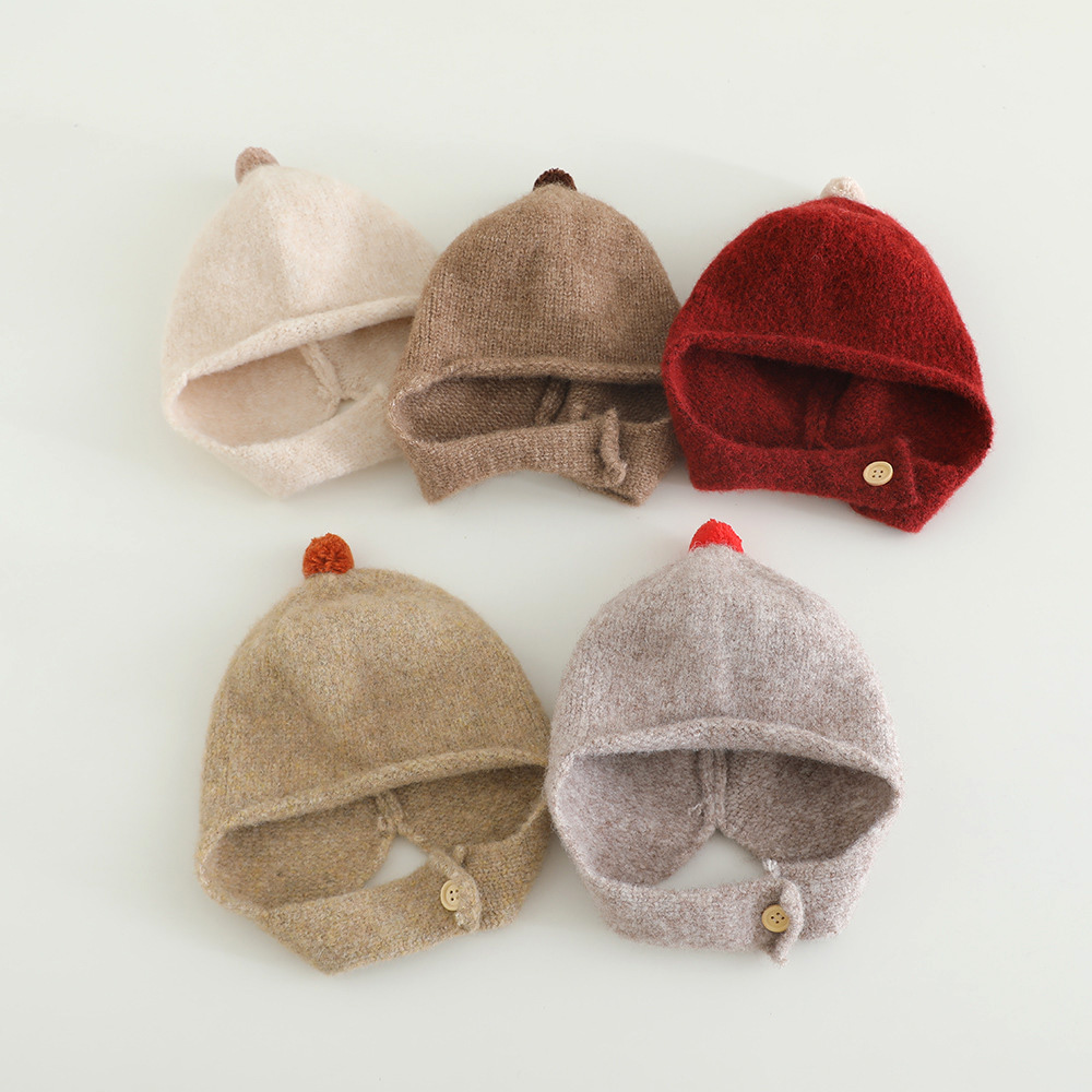 Winter Knitted Baby Earflap Ha - đánh giá và giá Infant Beanie Hat With Ears