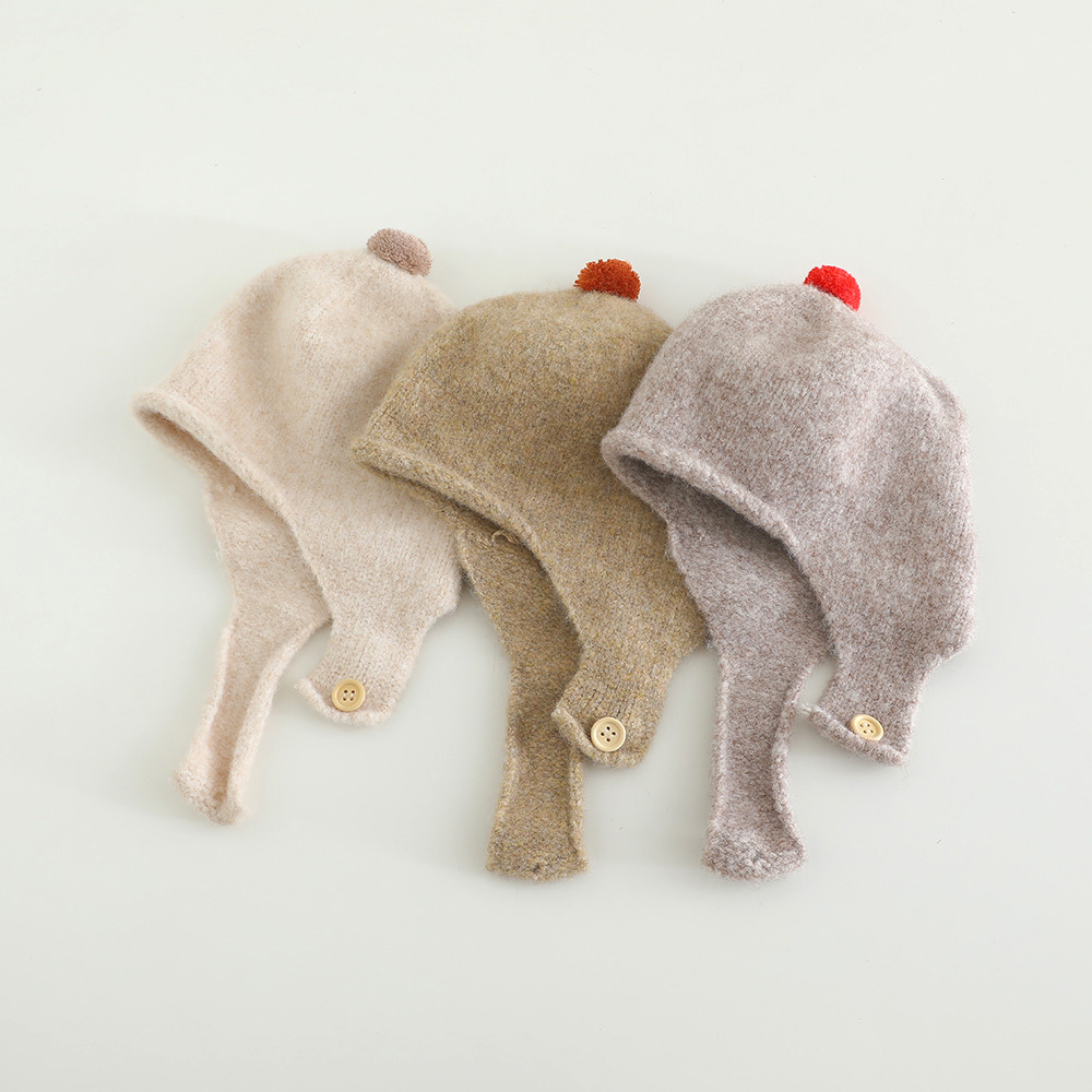 Winter Knitted Baby Earflap Ha - đánh giá và giá Infant Beanie Hat With Ears