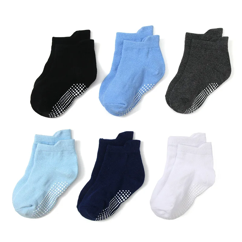 6-Pack Baby Floor Socks  Strip - đánh giá và giá Unisex Baby Socks Non Slip