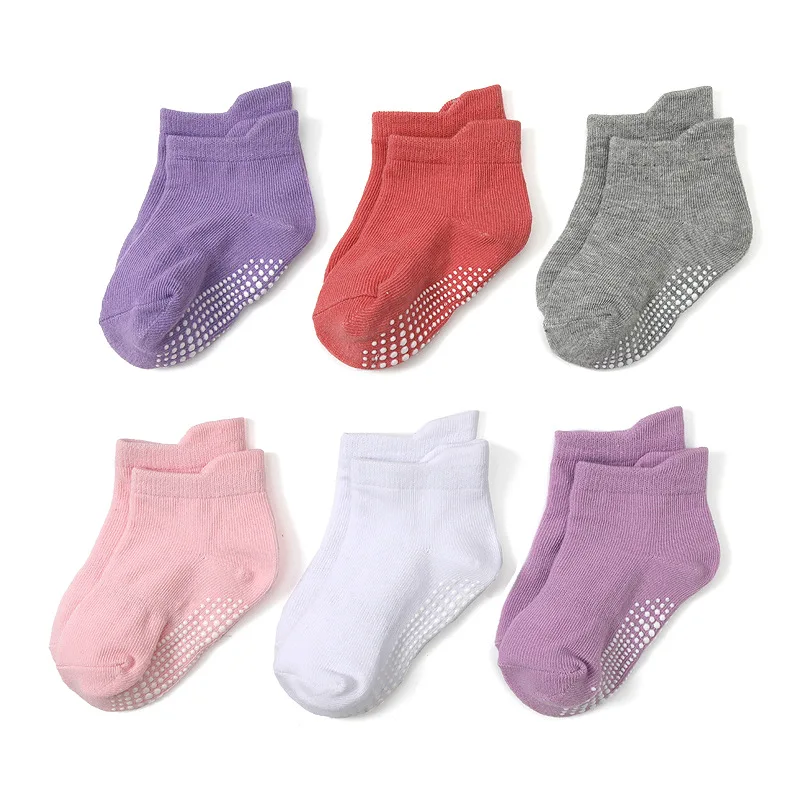 6-Pack Baby Floor Socks  Strip - đánh giá và giá Unisex Baby Socks Non Slip