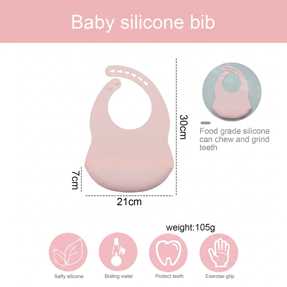 Baby Bibs for Mealtime Waterpr - đánh giá và giá Waterproof Baby Bibs Silicone