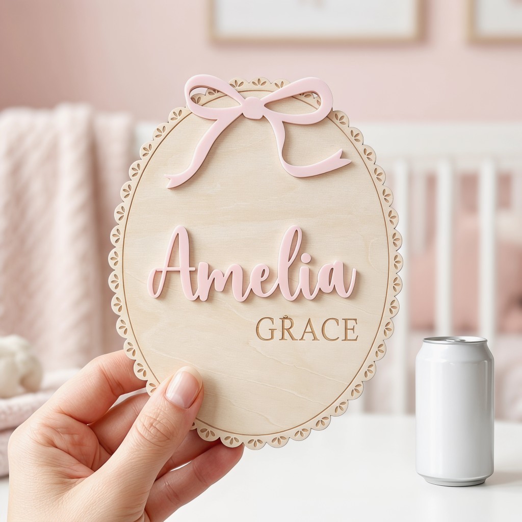 1Pc Custom Bow Lace Edge Baby  - đánh giá và giá Nursery