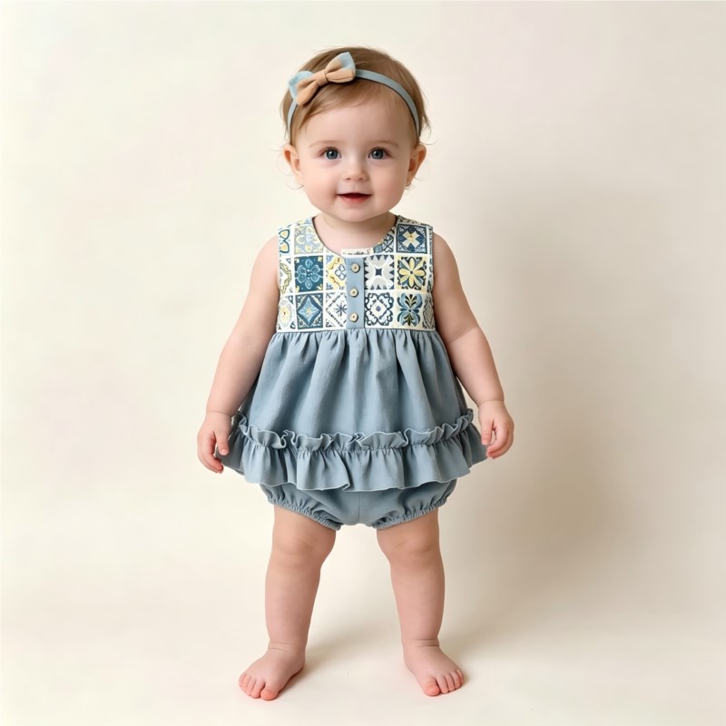 Fashion Newborn Baby Girl Boy  - đánh giá và giá Baby Summer Linen Sleeveless Jumpsuit