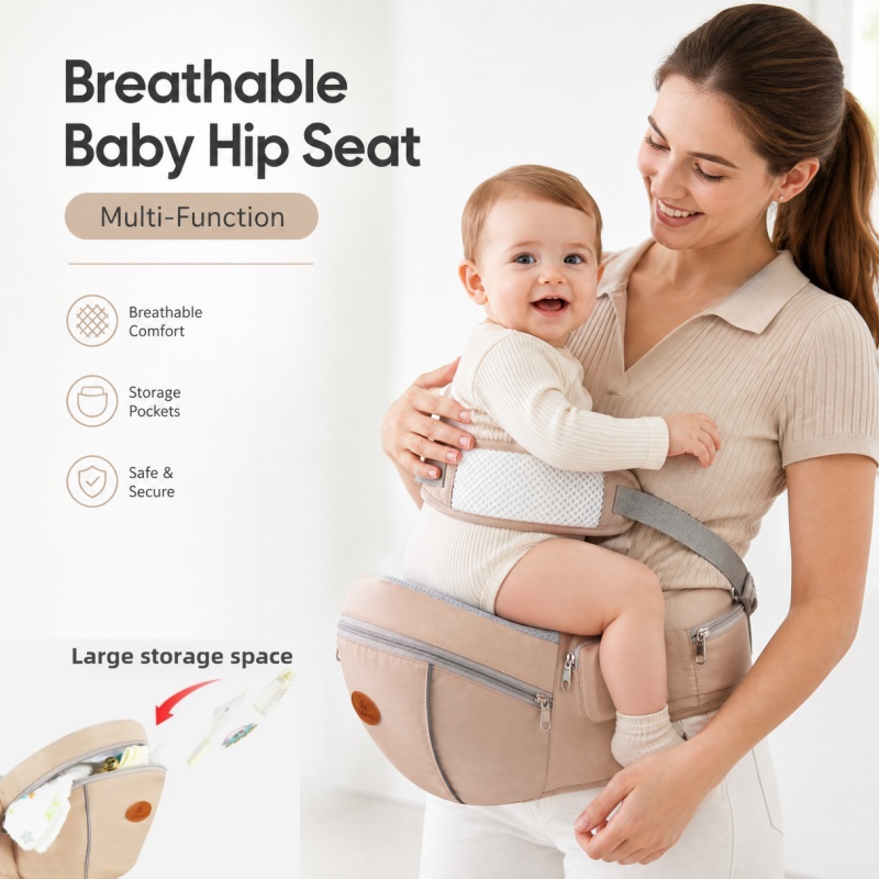 Ergonomic Breathable Baby Hip  - đánh giá và giá Ergonomic Baby Carrier Newborn To Toddler