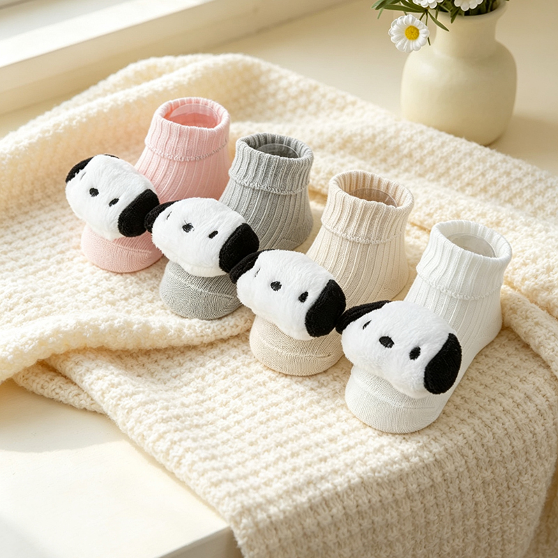 1 Pair of Cute Cartoon Childre - đánh giá và giá Unisex Baby Socks Non Slip