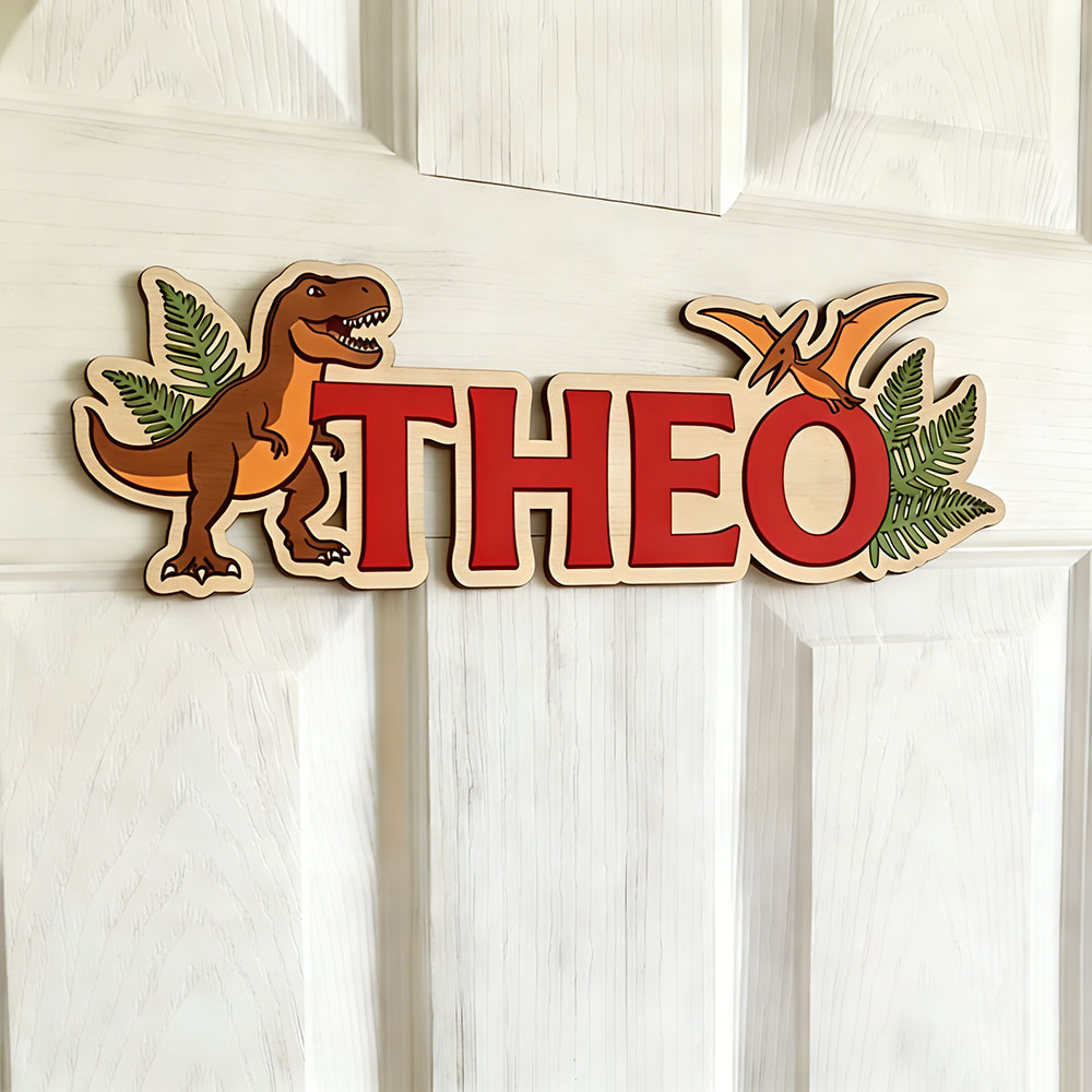 Personalized Dinosaur Name Sig - đánh giá và giá Nursery