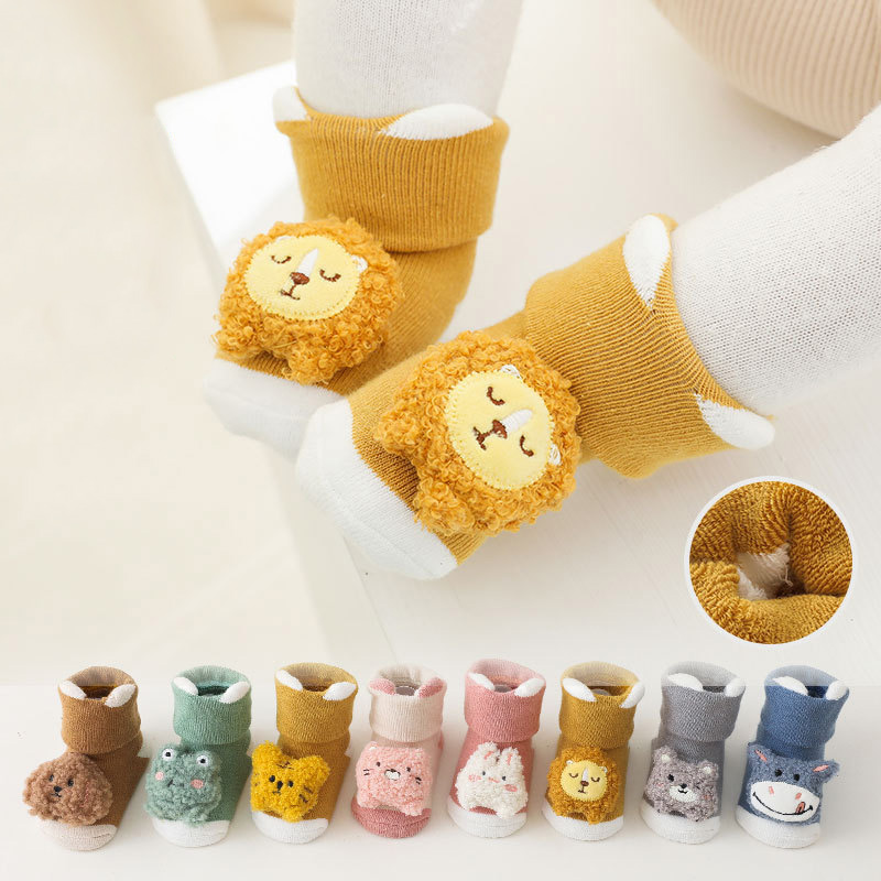 Sơ Sinh Bé Gái Bé Trai Hoạt Hì - đánh giá và giá Unisex Baby Socks Non Slip