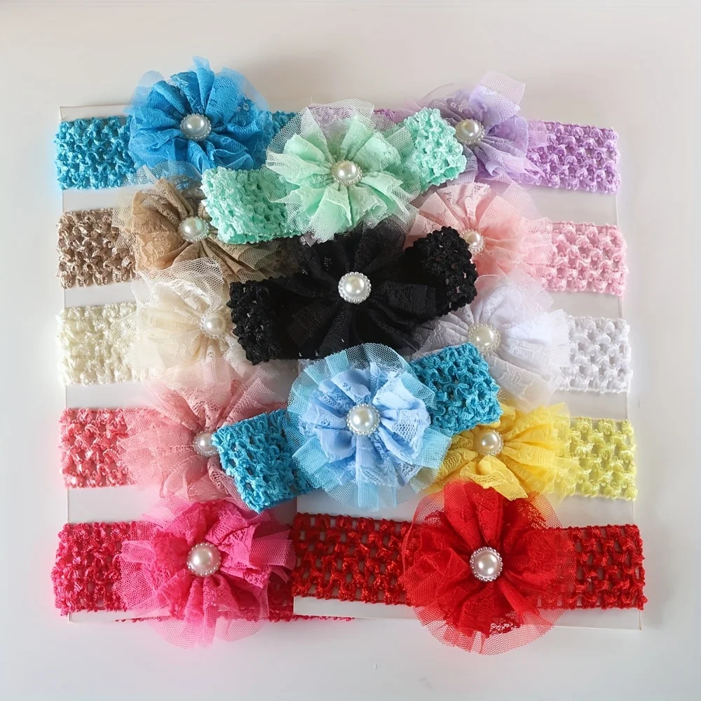 5pcs/10pcs Baby Headband Satin - đánh giá và giá Baby Gear