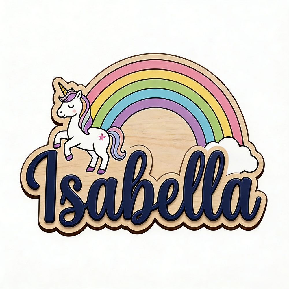 Unicorn & Pastel Rainbow Custo - đánh giá và giá Nursery