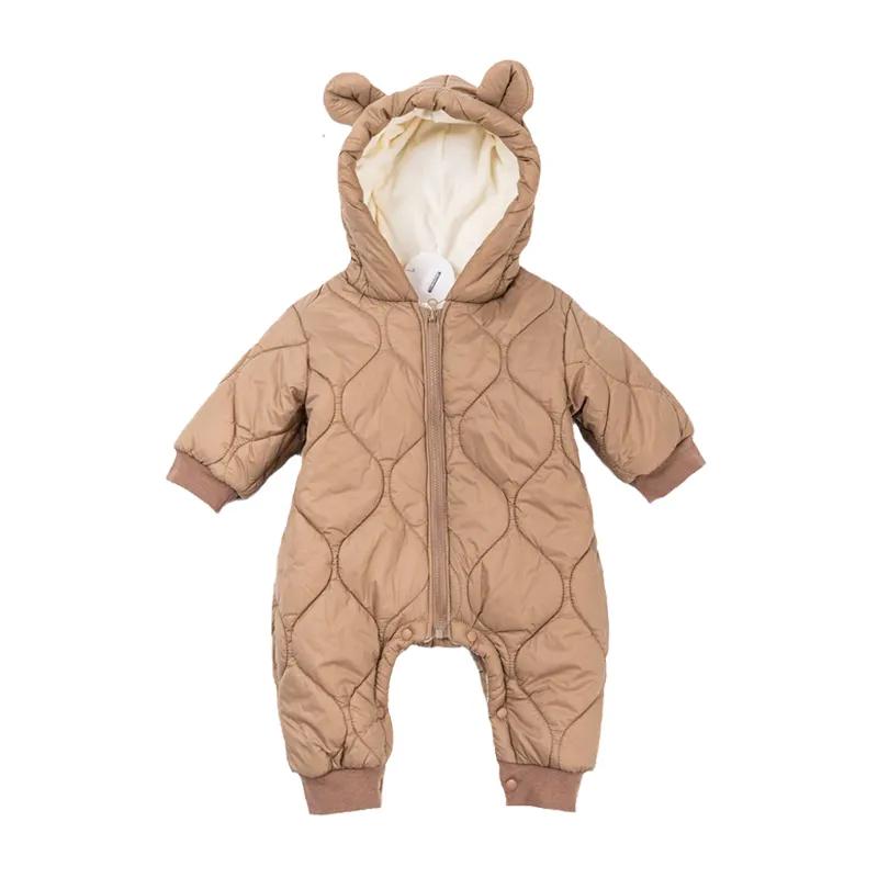Newborn Baby Romper Winter Thi - đánh giá và giá Cotton Baby Onesies Zipper