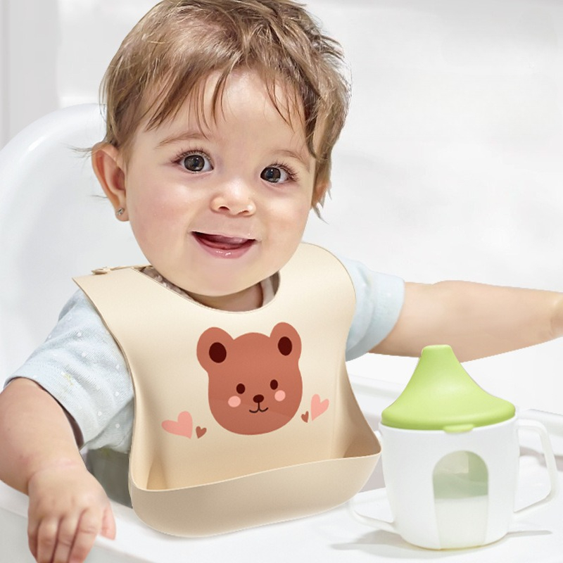 Waterproof Baby Bibs Soft Sili - đánh giá và giá Waterproof Baby Bibs Silicone