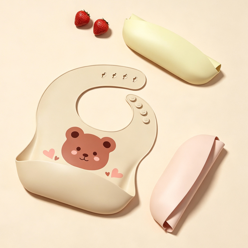 Waterproof Baby Bibs Soft Sili - đánh giá và giá Waterproof Baby Bibs Silicone