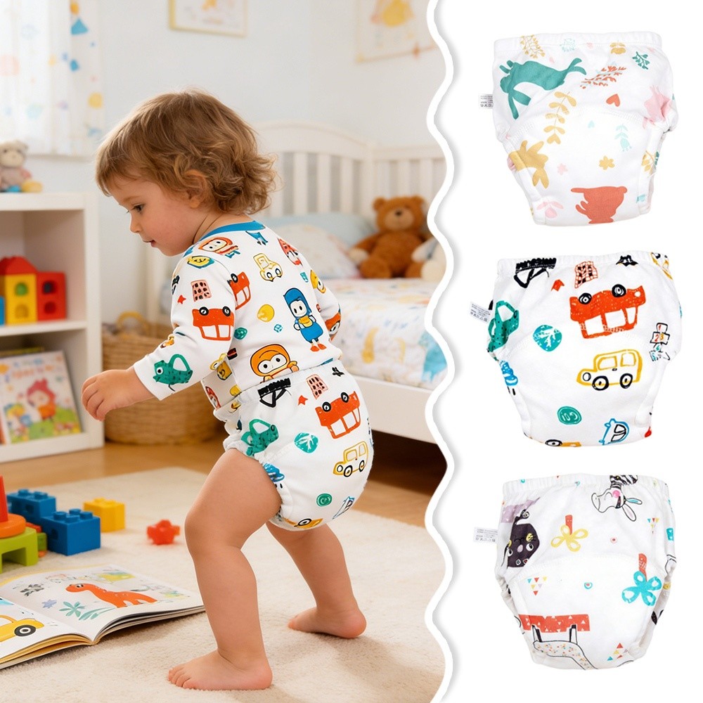 Comfortable Cotton Baby Traini - đánh giá và giá Toddler Training Pants Leak Proof