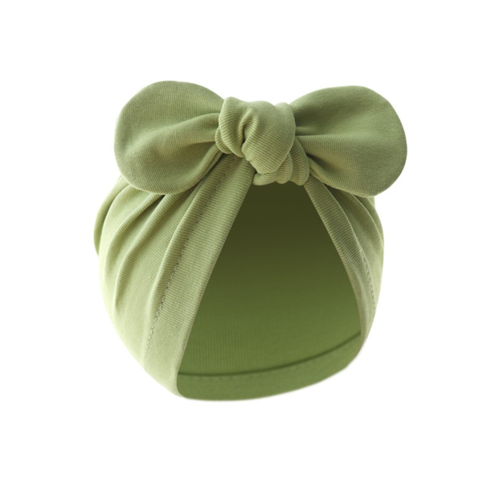 Cute Flower Knot Baby Hat Soli - đánh giá và giá Infant Beanie Hat With Ears