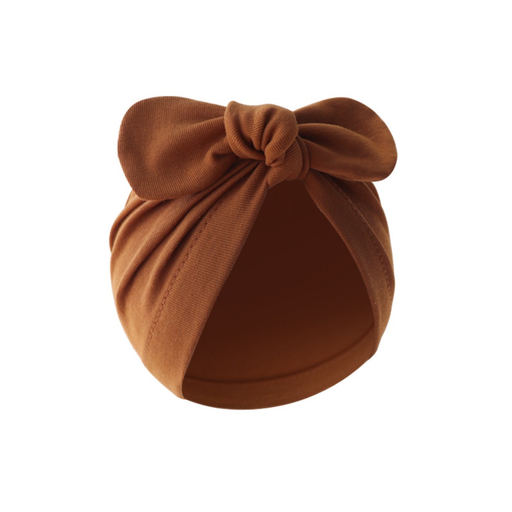 Cute Flower Knot Baby Hat Soli - đánh giá và giá Infant Beanie Hat With Ears