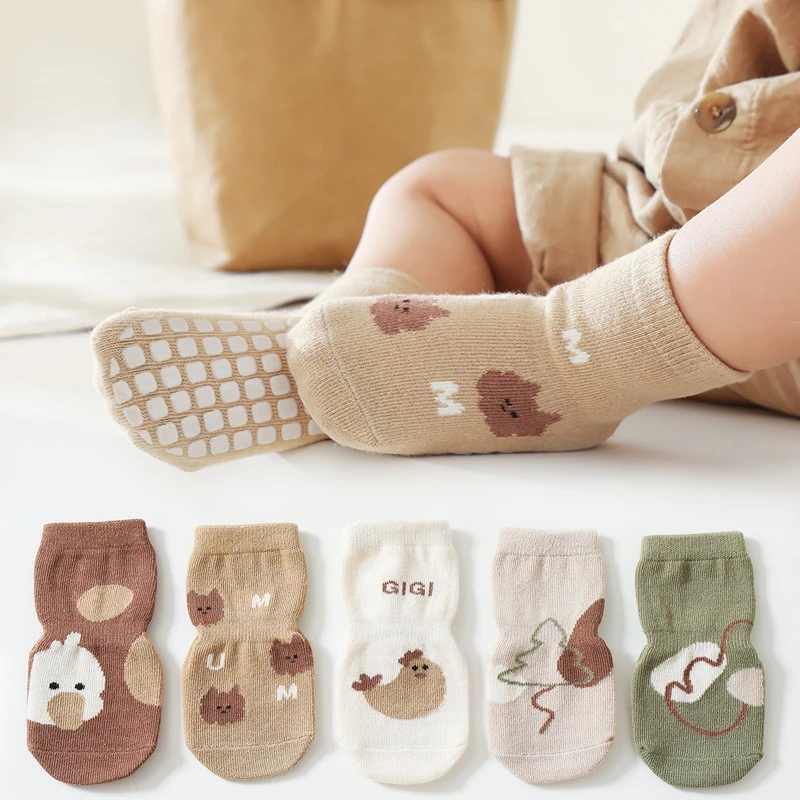 Mới Thu Đông Kawaii Ống Cho Bé - đánh giá và giá Unisex Baby Socks Non Slip
