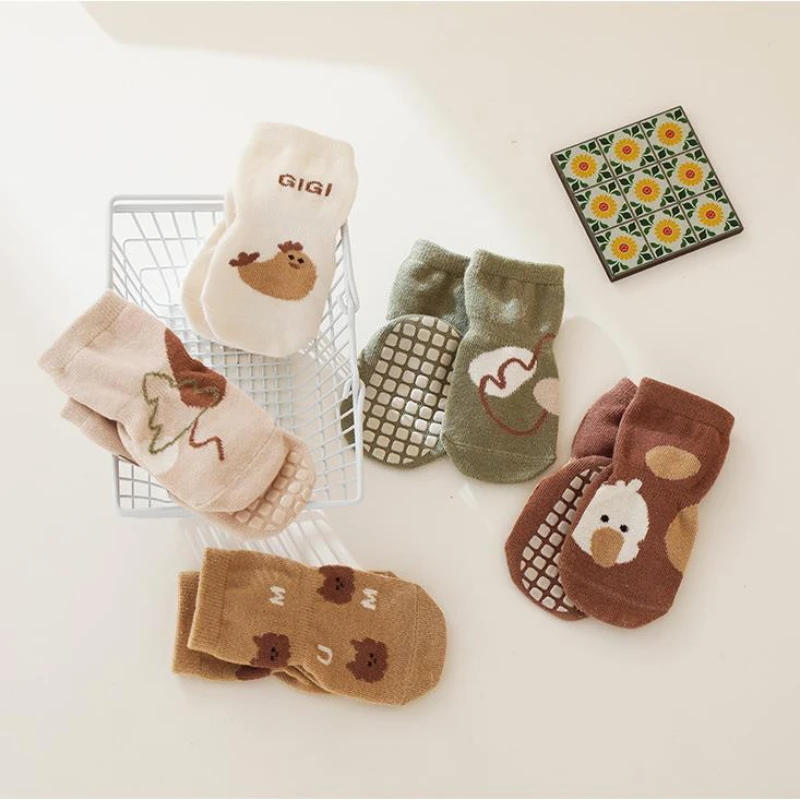 Mới Thu Đông Kawaii Ống Cho Bé - đánh giá và giá Unisex Baby Socks Non Slip