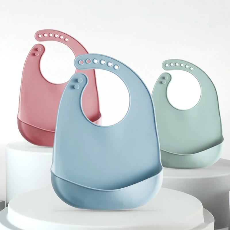 1-5pcs Baby Silicone Bibs Wate - đánh giá và giá Waterproof Baby Bibs Silicone
