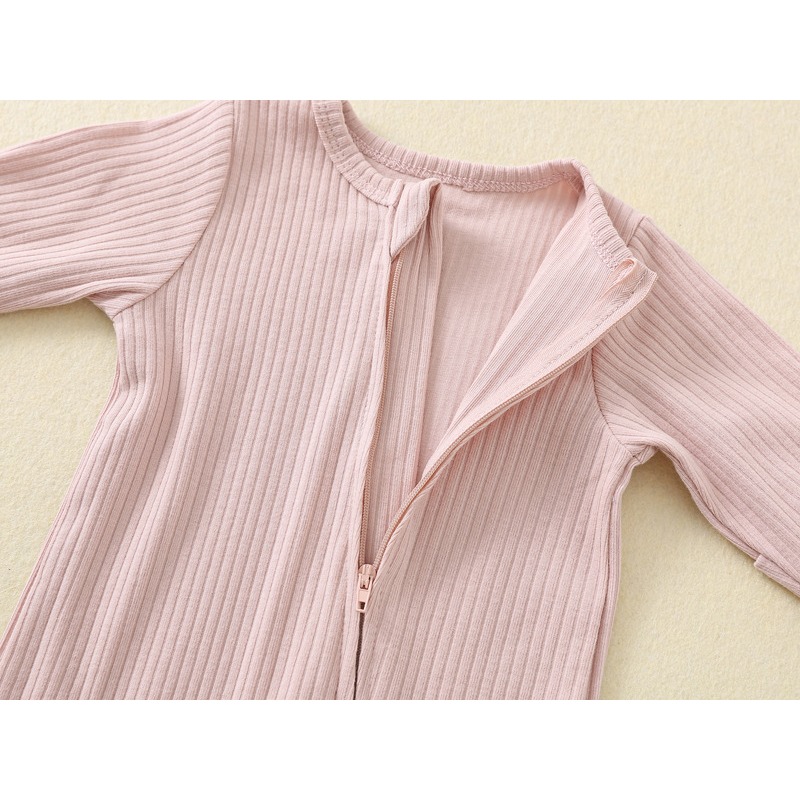 Baby Onesie Autumn and Winter  - đánh giá và giá Cotton Baby Onesies Zipper