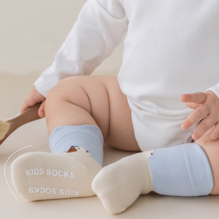 Newborn Baby Floor Socks Carto - đánh giá và giá Unisex Baby Socks Non Slip