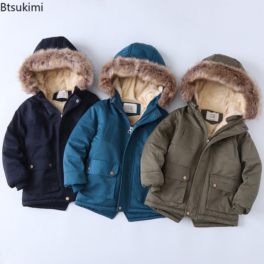 Children's Fleece-lined Coats  - đánh giá và giá Toddler Boy Winter Fleece Jacket
