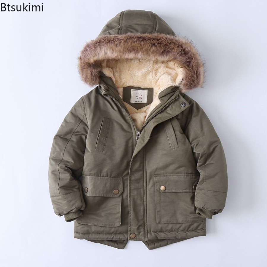 Children's Fleece-lined Coats  - đánh giá và giá Toddler Boy Winter Fleece Jacket